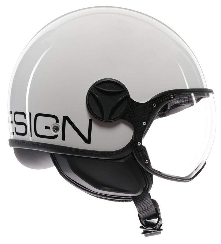 MOMO DESIGN / モモ デザイン ヘルメット FGTR CLASSIC 欧州E2206認証 モノ・ホワイト/ブラック | 21184A7001004