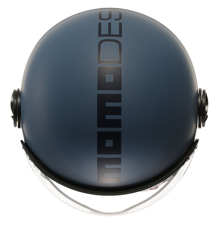 MOMO DESIGN / モモ デザイン ヘルメット FGTR CLASSIC 欧州E2206認証 モノマット ダスティ ブルー/ブルー | 21184A7001006