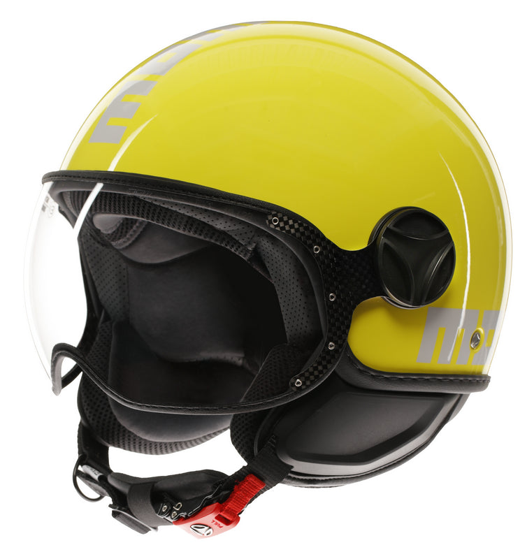 MOMO DESIGN / モモ デザイン ヘルメット FGTR CLASSIC 欧州E2206認証 CANDY イエロー/ホワイト | 21184A7001007