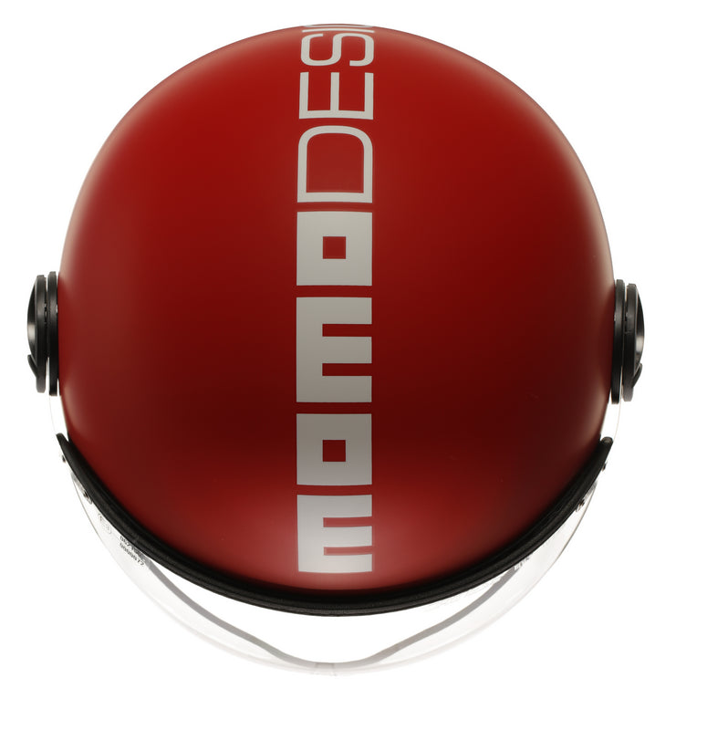 MOMO DESIGN / モモ デザイン ヘルメット FGTR CLASSIC 欧州E2206認証 CANDY マット RED/ホワイト | 21184A7001010