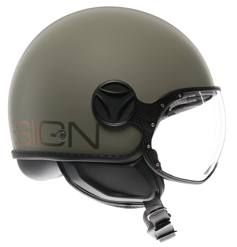 MOMO DESIGN / モモ デザイン ヘルメット FGTR CLASSIC 欧州E2206認証 FLIP マット GREEN/BRONZE | 21184A7001013