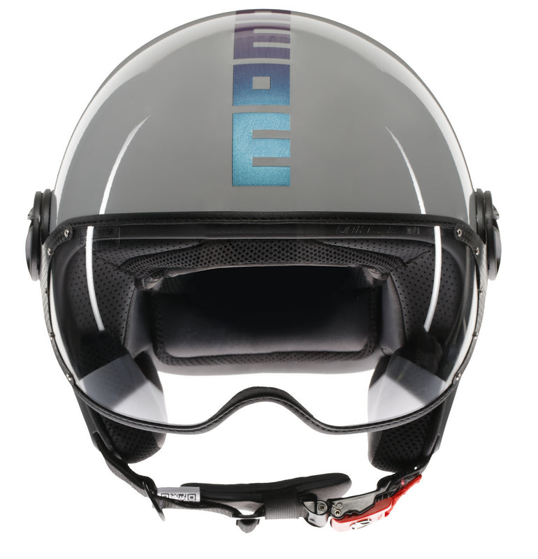 MOMO DESIGN / モモ デザイン ヘルメット FGTR CLASSIC 欧州E2206認証 フリップ・ブルー/FUCSIA | 21184A7001014