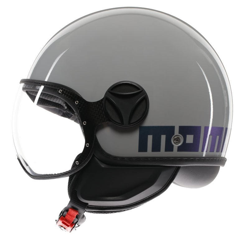 MOMO DESIGN / モモ デザイン ヘルメット FGTR CLASSIC 欧州E2206認証 フリップ・ブルー/FUCSIA | 21184A7001014