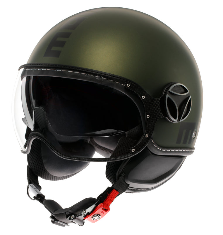 MOMO DESIGN / モモ デザイン ヘルメット FGTR EVO 欧州E2206認証 モノマット GREEN/ブラック | 21184A8006002