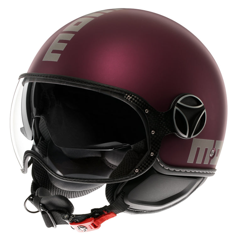 MOMO DESIGN / モモ デザイン ヘルメット FGTR EVO 欧州E2206認証 モノマット AMARENA/シルバー | 21184A8006005