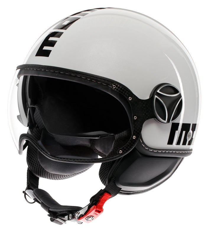 MOMO DESIGN / モモ デザイン ヘルメット FGTR EVO 欧州E2206認証 モノ・ホワイト QUARZ/ブラック | 21184A8006006