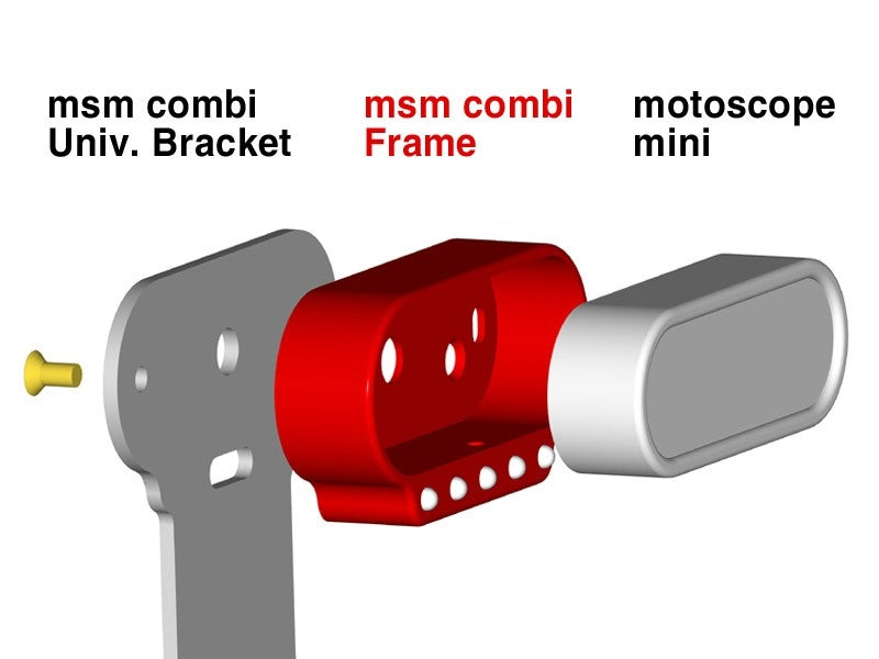 Motogadget / モトガジェット モトスコープミニ コンビフレーム・ライト ユニバーサルブラケット ブラック | 3005060