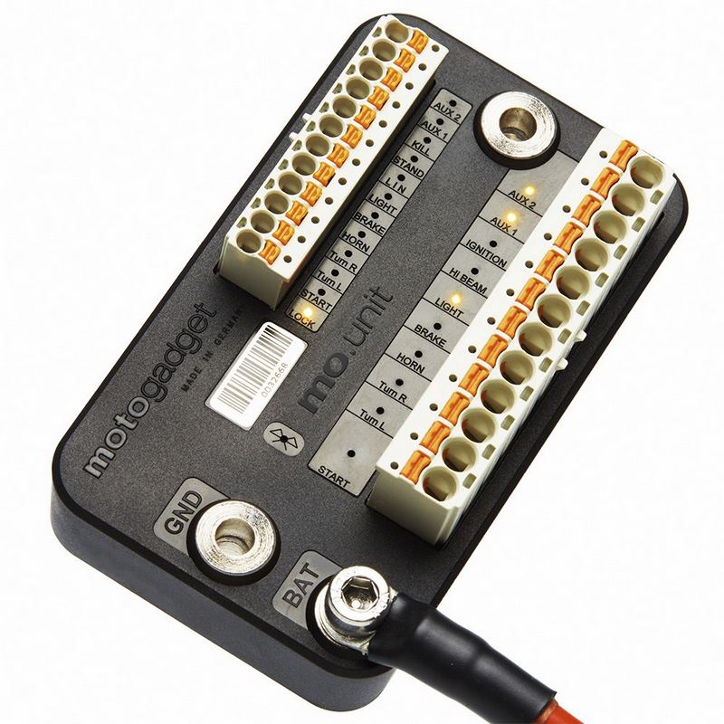 Motogadget / モトガジェット Mo.Unit ブルー (Blutooth デジタルコントロールボックス) | 4002040