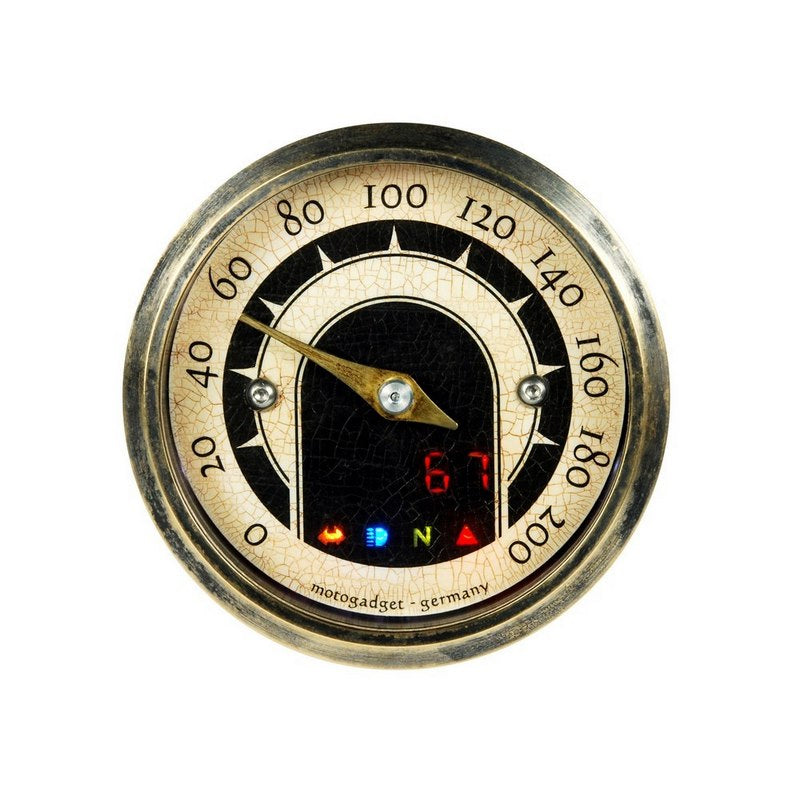 Motogadget / モトガジェット モトスコープタイニー Vintage ブラスベゼル | 5001015