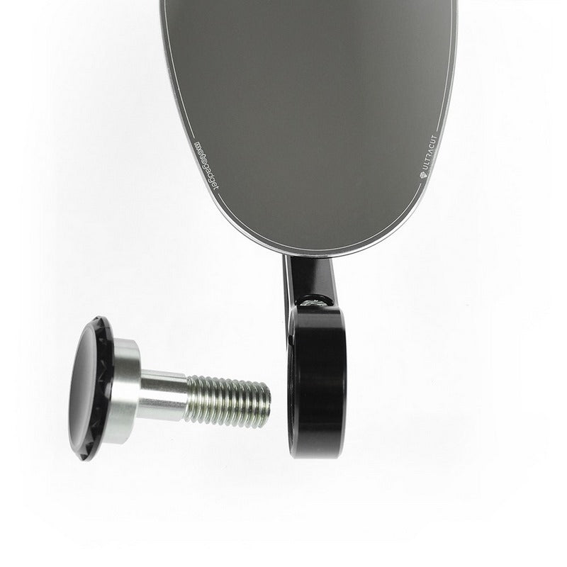 Motogadget / モトガジェット バーアダプター Bmw M12 Cap (2個入り バーエクステンション) ブラック | 7001062