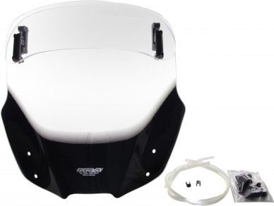 MRA / エムアールエー バリオ ツーリングスクリーン VTM -クリアー- for BMW F 650 GS (04-07) | 4025066139309