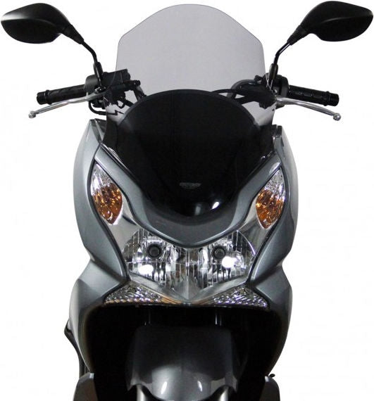 MRA / エムアールエー ツーリングウィンドスクリーン T -スモークグレー- for Honda PCX 125 / 150 (10-) | 4025066139941