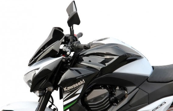MRA / エムアールエー スポイラーウインドシールド S -クリアー- for Kawasaki Z 800 (13-) | 4025066140442