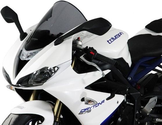 MRA / エムアールエー レーシングウィンドスクリーン R -スモークグレー- for Triumph DAYTONA 675 (13-) | 4025066140480