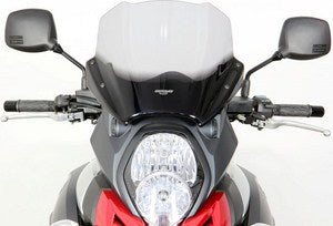 MRA / エムアールエー DL1000 V-Strom 14- ツーリングスクリーン スモークグレー | 4025066144464