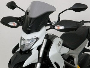 MRA / エムアールエー レーシングウィンドスクリーン R -スモークグレー- for Ducati HYPERSTRADA (03) | 4025066145478