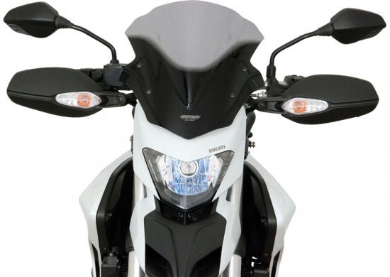 MRA / エムアールエー レーシングウィンドスクリーン R -スモークグレー- for Ducati HYPERSTRADA (03) | 4025066145478