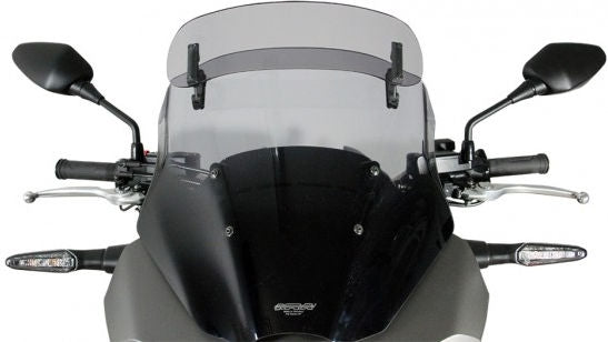 MRA / エムアールエー VFR800X Crossrunner 15- ヴァリオツーリングスクリーン スモークグレー | 4025066151615
