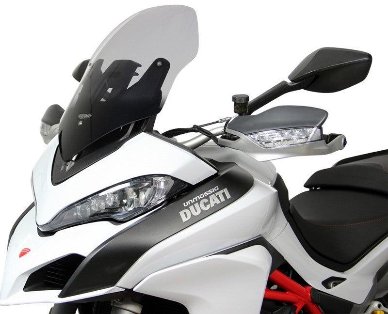 MRA / エムアールエー MULTISTRADA 1200 /1260 /S /PIKES P - ツーリング ウインドシールド T 2015- クリア | 4025066151745