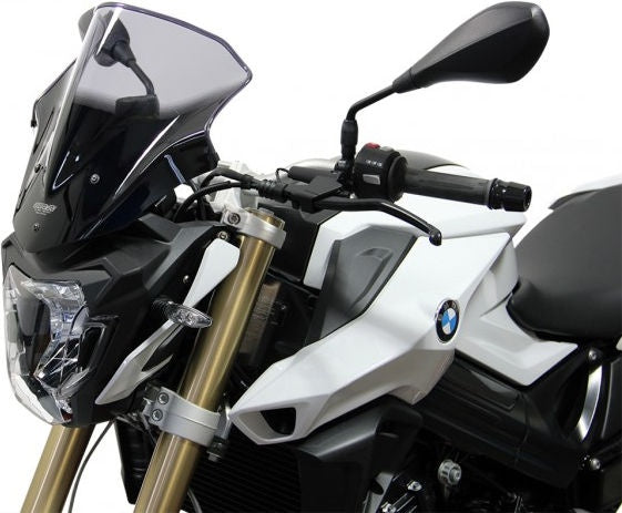 MRA / エムアールエー BMW F800R 15- レーシングスクリーン ブラック | 4025066153473