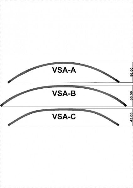 MRA / エムアールエー VSA-TYP B (33/22 CM) ヴァリオツーリングスクリーン パーツ VSA.B クランプ付属 全年式 | 4025066155118