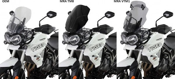 MRA / エムアールエー TIGER 800 /XC /XR ツーリングウインドシールド TM 2018- | 4025066164912