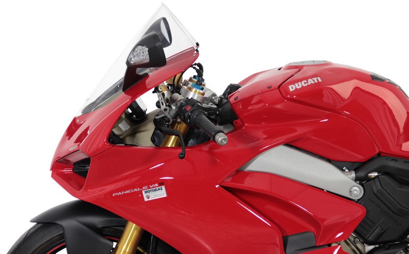 MRA / エムアールエー PANIGALE V4 /S 18-19 V2 - レーシング ウインドスクリーン R 2018-2019 クリア | 4025066164981