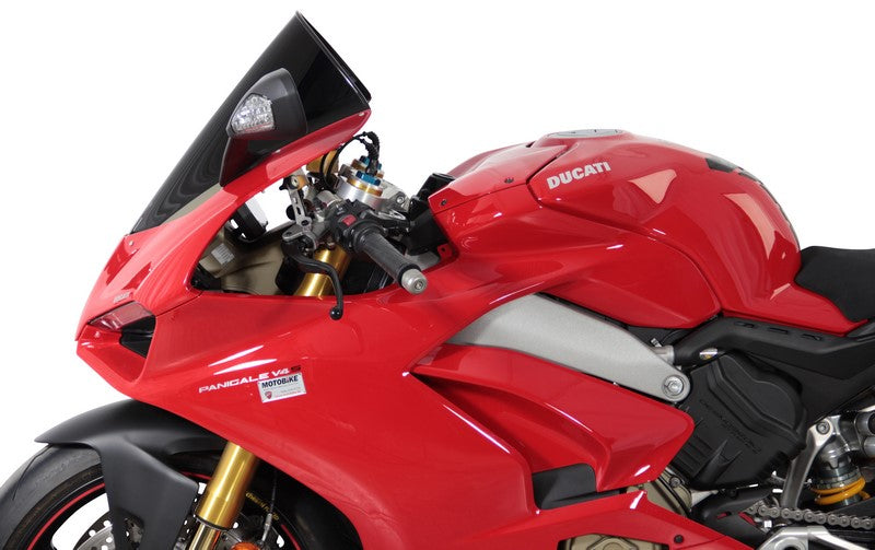 MRA / エムアールエー PANIGALE V4 /S 18-19 V2 - レーシング ウインドスクリーン R 2018-2019 ブラック | 4025066165001