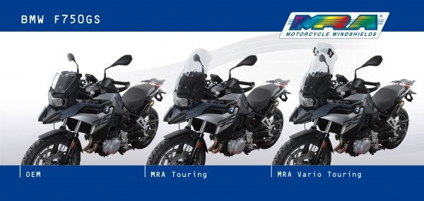 MRA / エムアールエー F 750 GS ツーリングウインドシールド T 2018- | 4025066165339