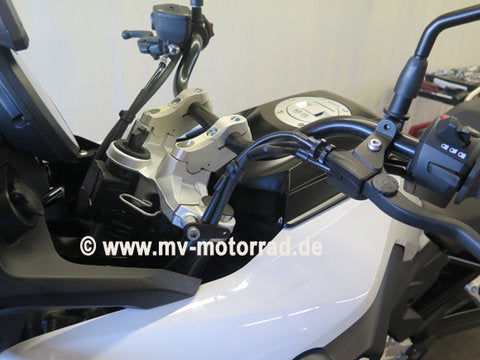 MV Motorrad / エムブイ モトラッド The Tube Style Superbike Handlebar Adapter for BMW F750GS - 90002-f750gs