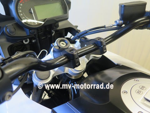 MV Motorrad / エムブイ モトラッド The Tube Style Superbike Handlebar Adapter for BMW F750GS - 90002-f750gs