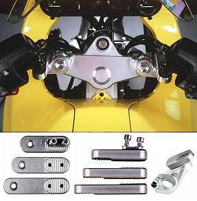 MV Motorrad / エムブイ モトラッド Superbike Handelbar Adapter BMW K1200RS 80 mm - 901219