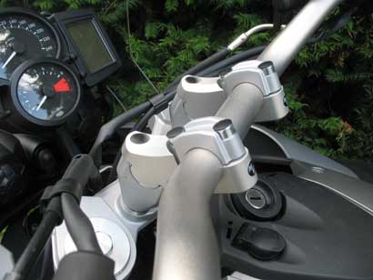 MV Motorrad / エムブイ モトラッド The Tube Style Superbike Handlebar Adapter BMW F800GS - 901311