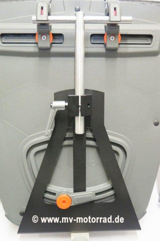 MV Motorrad / エムブイ モトラッド Luggage Rack for Passenger's Footrest for Solodrivers - Aluminum in new Design - 905316alu