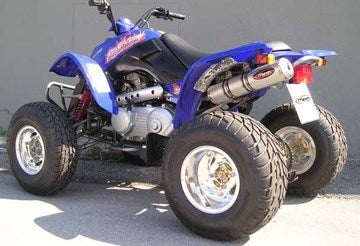 Marving マービングマフラー Group Small Oval Quad Atv Line アルミ (クワッド・4輪バイク)250 SKYWALKER 2006 > BAROSSA Quad - | BR/46/IX