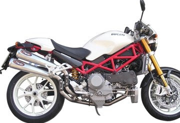 Marving / マービング デュアルマフラー ダブルアウトゴーイング コニカルエンド Ø 110 Racing Steel ステンレススチール - EU公道走行認可 Duca | RS/D5