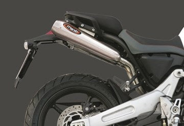 Marving / マービング アンダーシート デュアルマフラー コニカルエンド Ø 110 Racing Steel Style ステンレススチール - EU公道走行認可 Ya | RSS/Y2