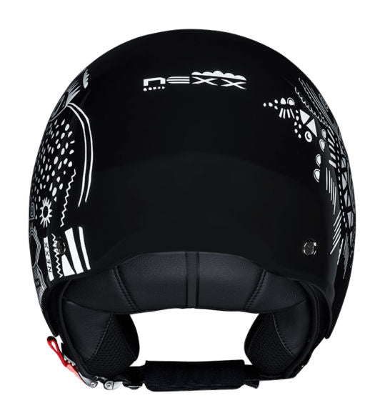 Nexx Helmet Y.10 ARTVILLE BLACK/WHITE | 01Y1001378012