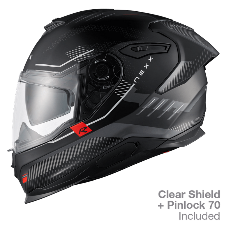 NEXX Sport Helmet Y.100R BARON BLACK MT Size: 2XL | 01YR101408011