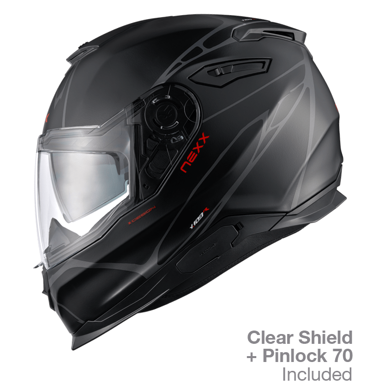 NEXX Urban Helmet Y.100 B-SIDE BLACK.GREY MT Size: 2XL | 01YU101405157