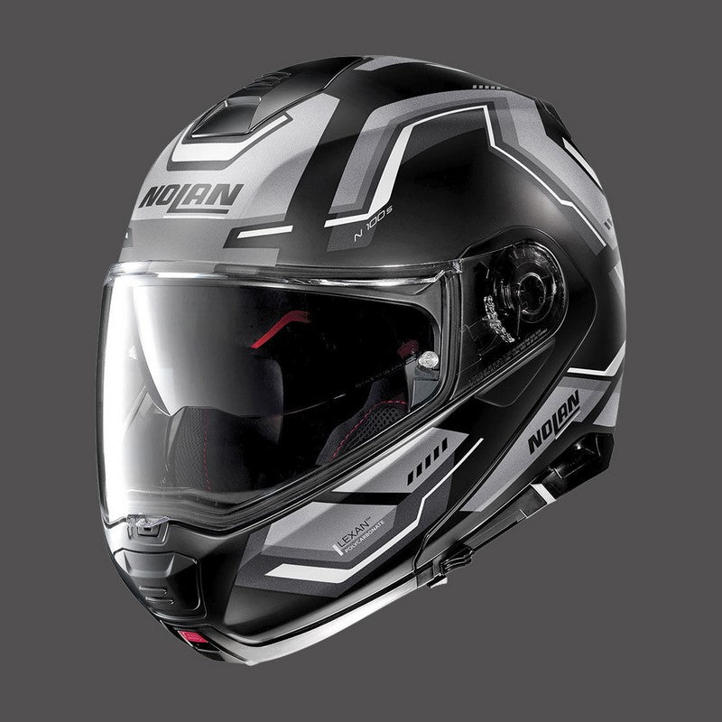 Nolan / ノーラン モジュラーヘルメット N100 5 Upwind N-com ブラックグレイマット | N15000522057