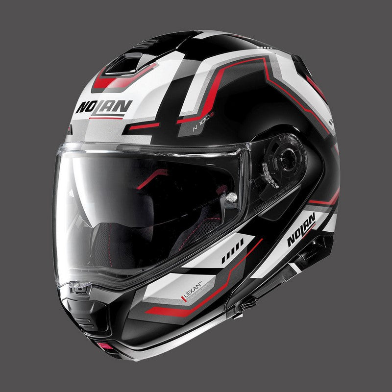 Nolan / ノーラン モジュラーヘルメット N100 5 Upwind N-com ブラックレッド | N15000522061