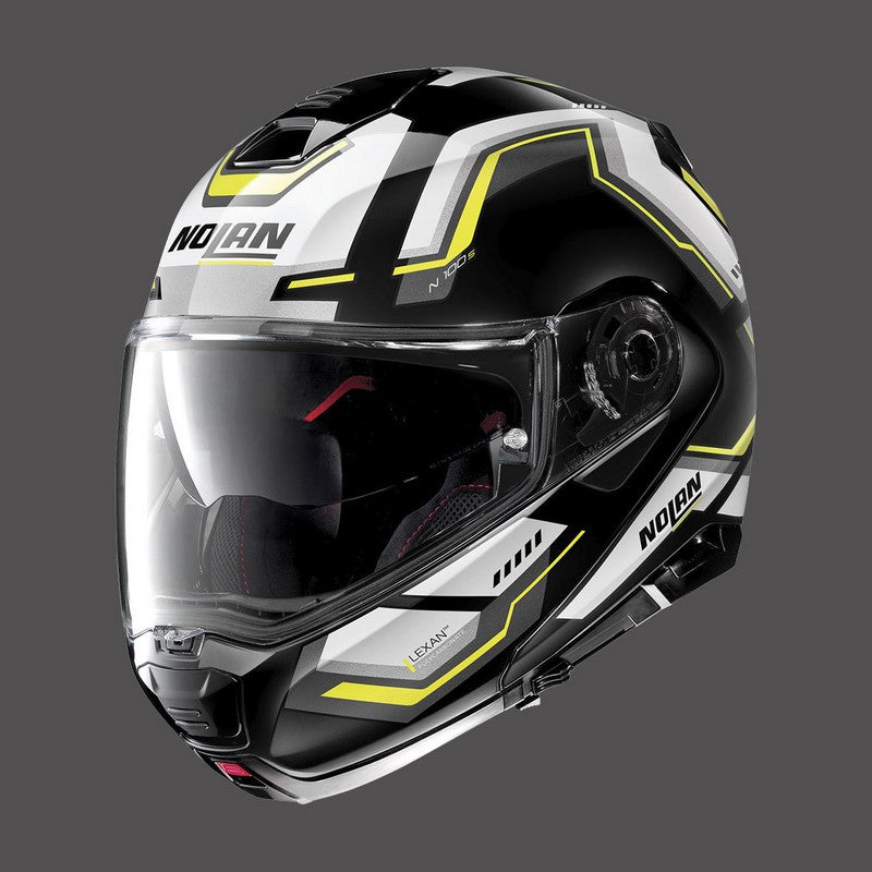 Nolan / ノーラン モジュラーヘルメット N100 5 Upwind N-com ブラックイエロー | N15000522062