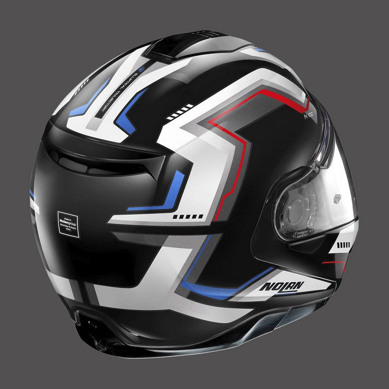 Nolan / ノーラン モジュラーヘルメット N100 5 Upwind N-com ブルーレッド | N15000522063