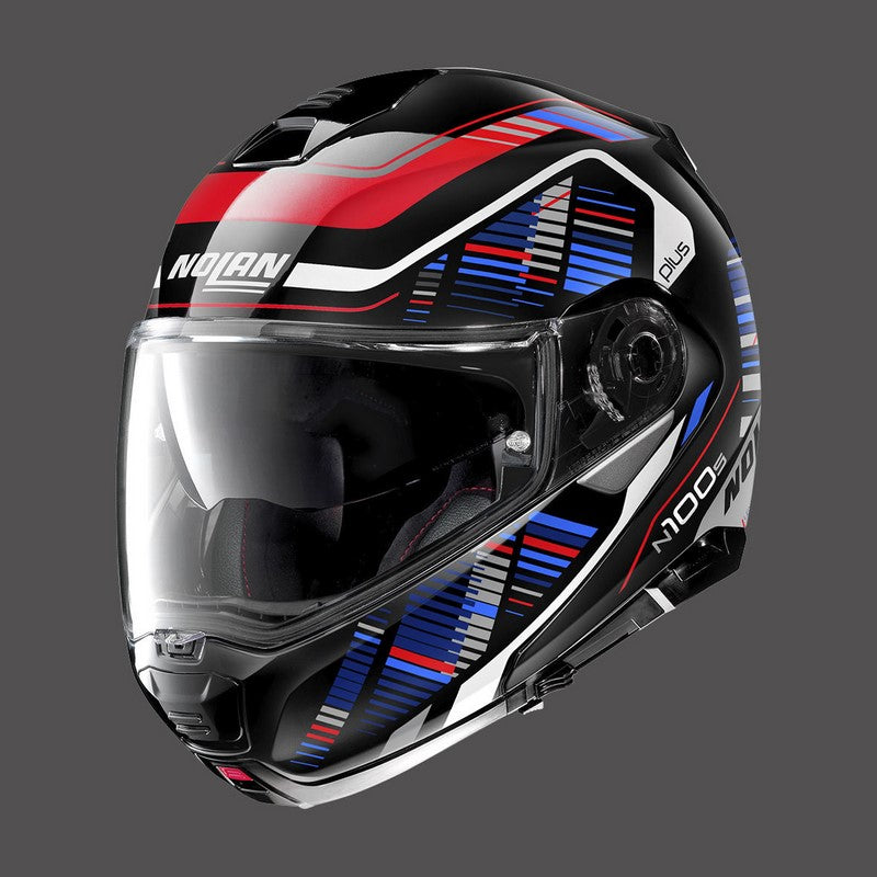 Nolan / ノーラン モジュラーヘルメット N100 5 Plus Starboard N-com ブルーレッド | N1P000494048