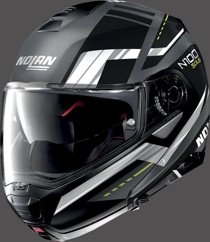 Nolan / ノーラン Flip-Up Helmet N100-5 P ILLUVIUM N-C Grey White | N1P000535059