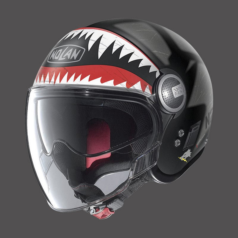 Nolan / ノーラン ジェットヘルメット N21 バイザー Skydweller グレイブラックマット | N21000548092