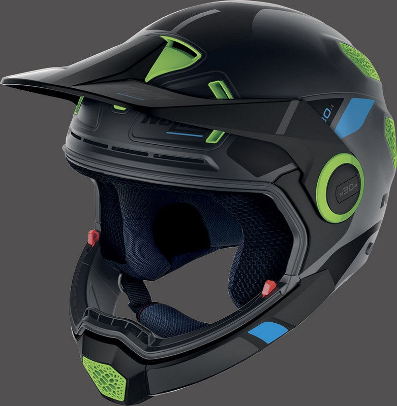 Nolan / ノーラン Modular Helmet N30-4 XP BLAZER Grey Green | N3B000632016