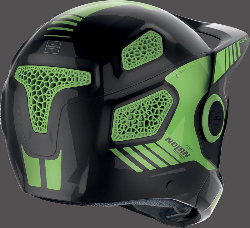 Nolan / ノーラン Modular Helmet N30-4 XP UNCHARTED Green | N3B000638026