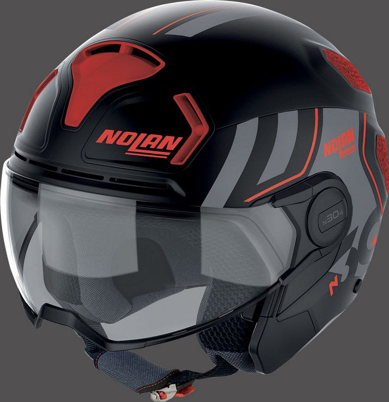 Nolan / ノーラン Jet Helmet N30-4 T PARKOUR Red | N3C000662025